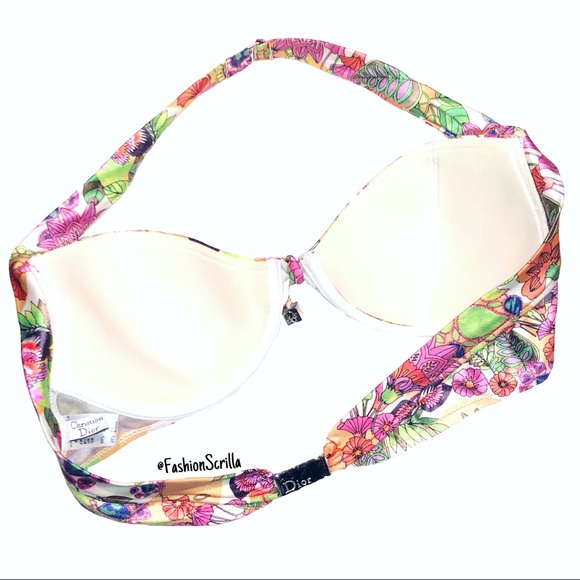 Dior Hawaii floral Limited Edition Vintage Gambler Dice Bikini by John Galliano - Picture 12 of 16